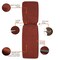 Classic Accessories Ravenna Water-Resistant Patio Chaise Lounge Cushion Cover, Spice 60-414-011701-RT - alternate 4